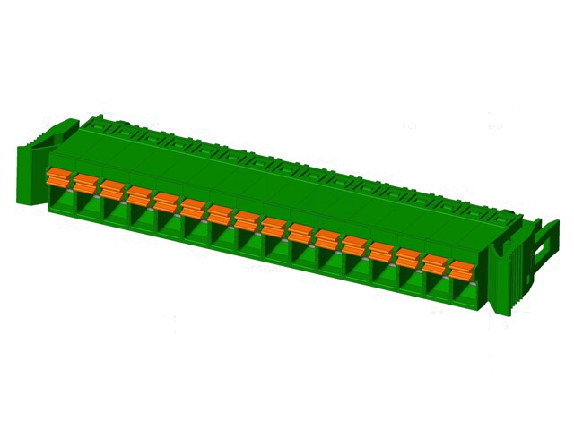 Connector: ontkoppelbare terminal strip; stekker; vrouwelijk Connector: ontkoppelbare terminal strip; stekker; vrouwelijk